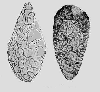 FORMS OF PREHISTORIC AXE