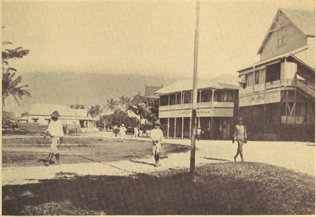 THE STREET ALONG THE WATERFRONT OF APIA, SAMOA