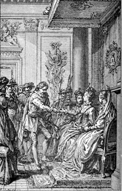 La reine de Castille confie sa bague à Carlos.