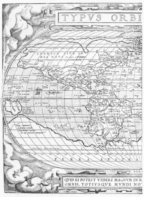 ORTELIUS, 1570.