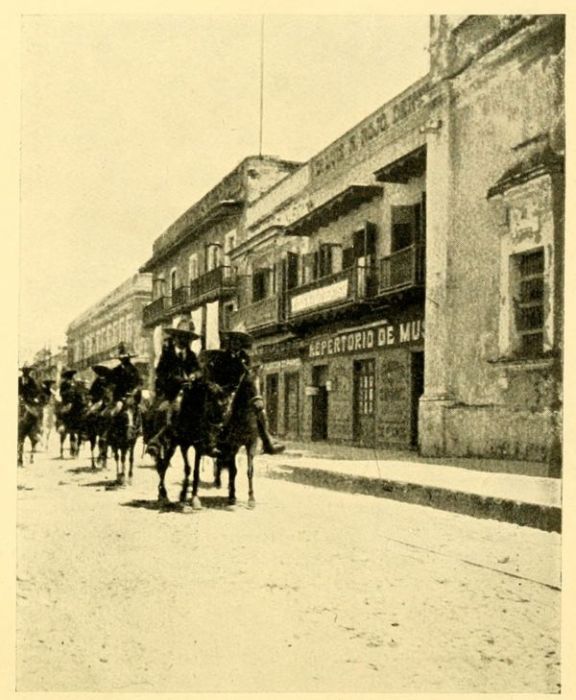 RURALES (MOUNTED POLICE) AT VERA CRUZ.