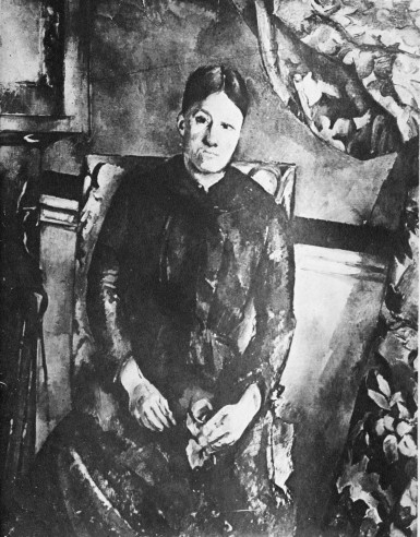 PORTRAIT DE MADAME CEZANNE  (Collection Auguste Pellerin)  PHOTO DRUET