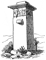 Fig. 113.—So-called Monument of the Harpies at Xanthos.