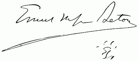 signature of author