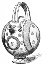 Fig. 154.—Phœnician Vase, from Curium. (Cesnola Coll., N. Y. Metrop. Mus.)