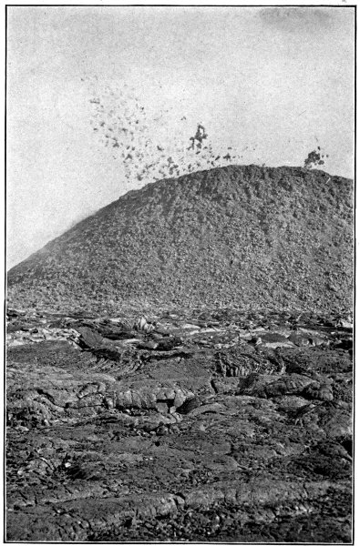 Stones and Lava Thrown Upwards—Eruption of Mokuaweoweo, Hawaii, July 4-21, 1899