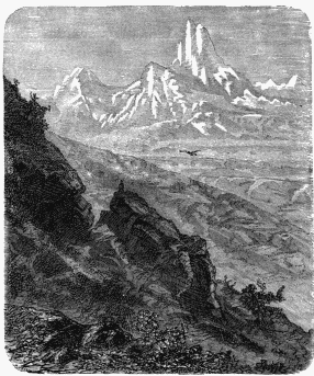 The Himalayas—Mount Gaurisankar (28,000 feet).