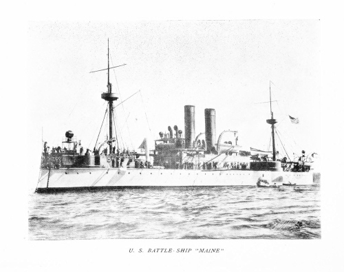 U. S. BATTLE-SHIP “MAINE”