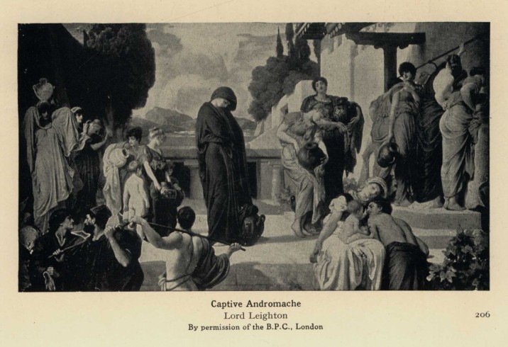 Captive Andromache.  Lord Leighton. By permission of the B.P.C., London