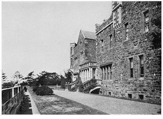 Terrace at Tanderagee Castle