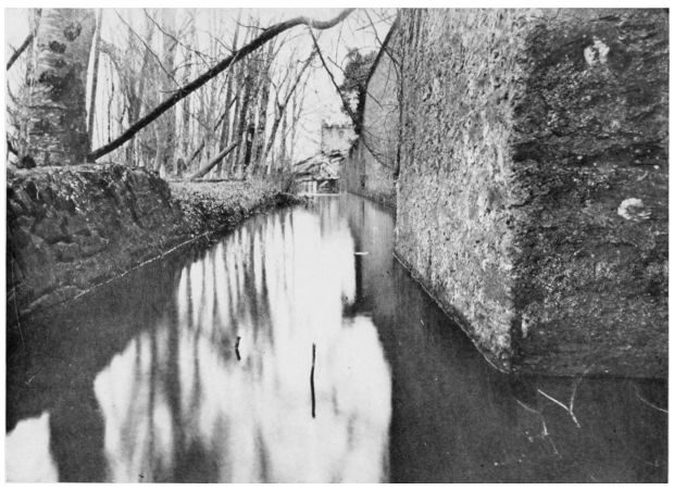 Moat at Ffranckfort Castle