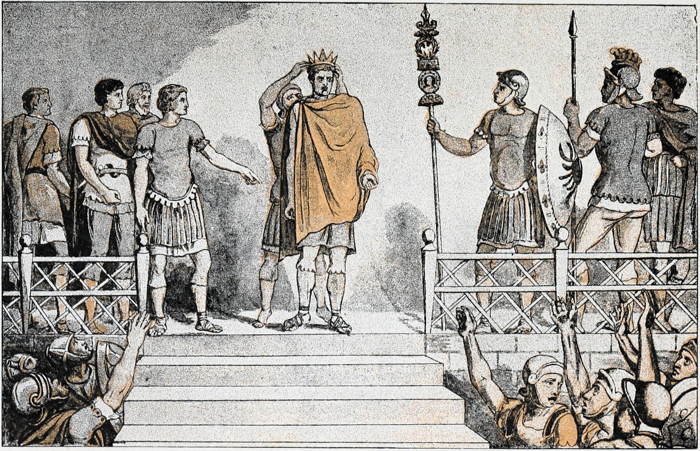 Constantine elected Emperor