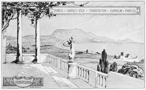 The Environs of Pompeii:STABIAE · SARNVS-FLV · SVRRENTVM · CAPREÆ · PORTVS POMPEIANA