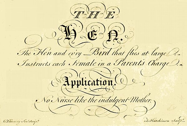 Hen poem and motto