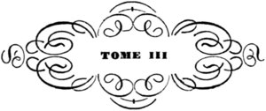 TOME III