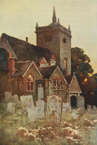 Illustration: MINSTEAD CHURCH