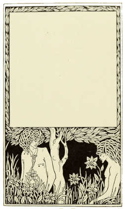 DESIGN FOR TITLE-PAGE OF “PAGAN PAPERS” BY AUBREY BEARDSLEY