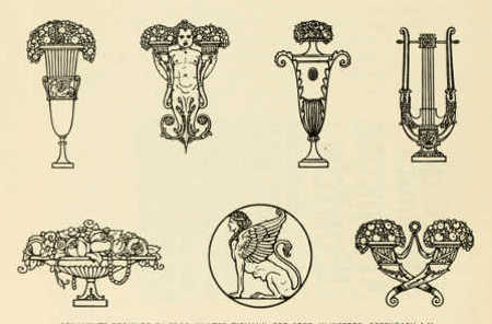 ORNAMENTS DESIGNED BY PROF. WALTER TIEMANN, FOR GEBR. KLINGSPOR, OFFENBACH A.M.