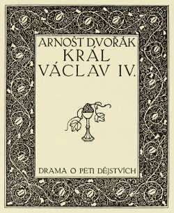 TITLE-PAGE DESIGNED BY F. KYSELA. PUBLISHED BY THE “NOVA EDICE,” PRAGUE