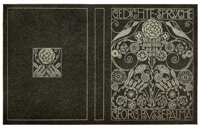 PAPER COVER DESIGNED BY HANSI BURGER-DIVECKY, PRINTED IN THE IMPERIAL GRAPHISCHE LEHR-UND-VERSUCHSANSTALT, VIENNA