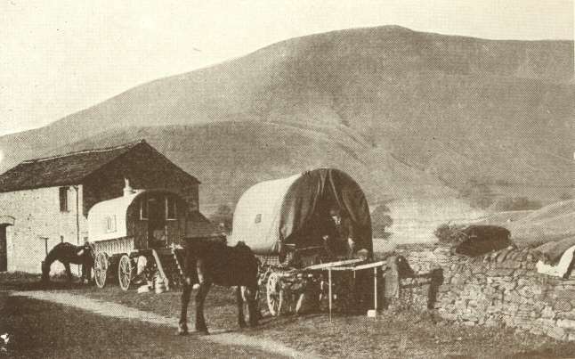 ’Neath Cautley Crag.  Photo. Fred Shaw