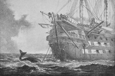 Fig. 28.—In Collision with a Whale while Cable-Laying.