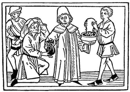 From Gunther Zainer's Spiegel D. Menschl. Lebens, Augsburg, C. 1475