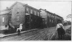 THE SLAVIC HOME ON WHISKEY HILL  Flanked by culm piles, breakers and mines.