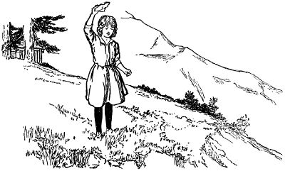 Heidi ran to the far edge of the slope and continued to wave her hand to Clara until the last glimpse of horse and rider had disappeared.