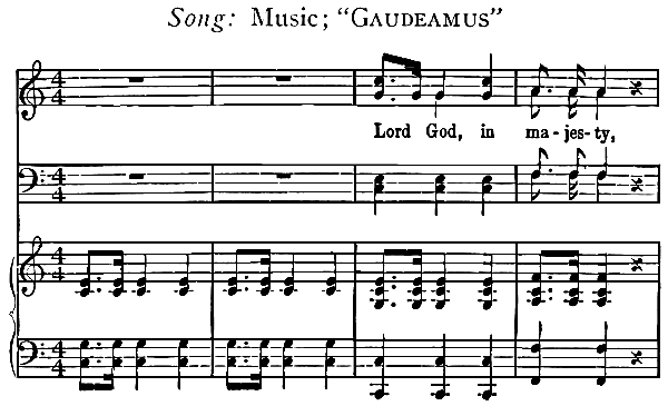 Gaudeamus page 1