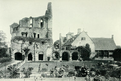 THE CLOISTER GARDEN.