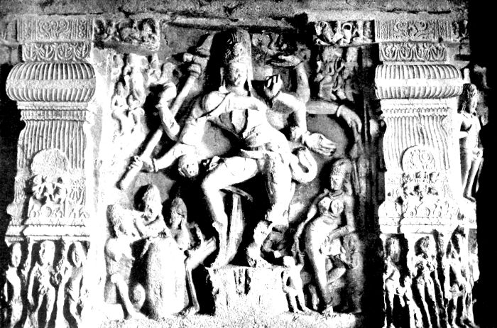 SHIVA'S DANCE OF DESTRUCTION, ELLORA