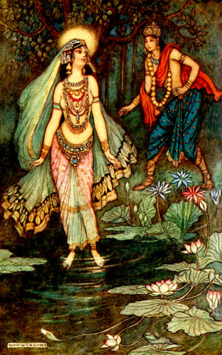 SHANTANU MEETS THE GODDESS GANGA