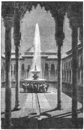 courtyard with fountain