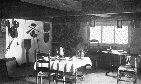 Figure 98. KITCHEN OF WHIPPLE HOUSE, IPSWICH, MASS.