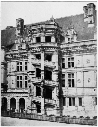 CHATEAU AT BLOIS (LOIR ET CHER), FRANCE, WING OF FRANCOIS I. FRANCE.