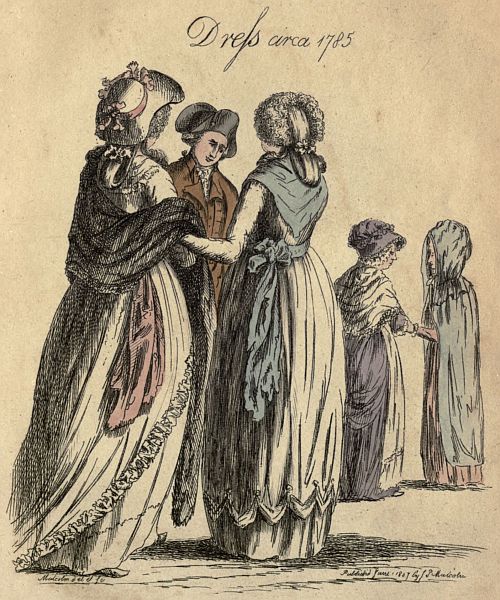 Dress circa 1785