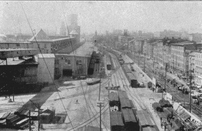 General view of sheds