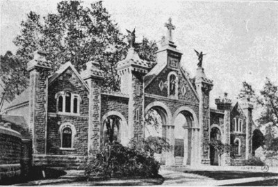 ENTRANCE TO COTE-DES-NEIGES CEMETERY (CATHOLIC)