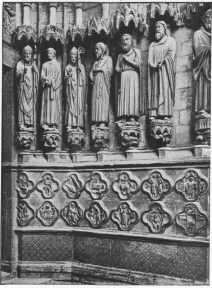 TYMPANUM OF ST. FIRMIN’S DOOR.  LIFE OF ST. FIRMIN.