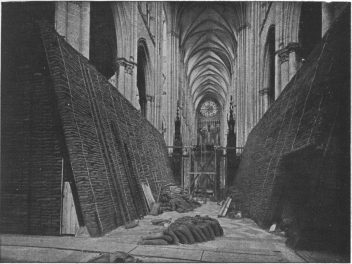 PROTECTION OF THE CHOIR STALLS.