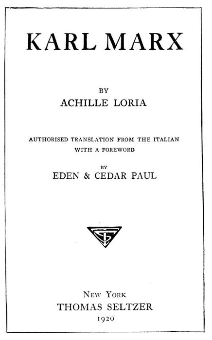 title page