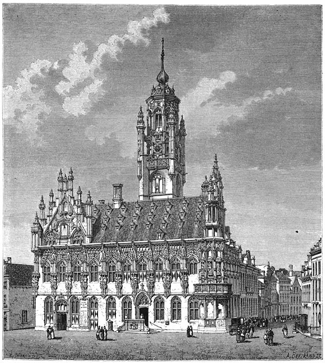 Stadhuis te Middelburg.