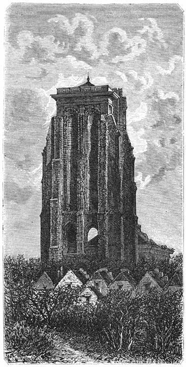 De oude toren te Zierikzee.