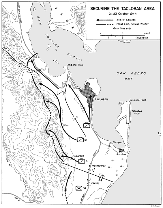 SECURING THE TACLOBAN AREA