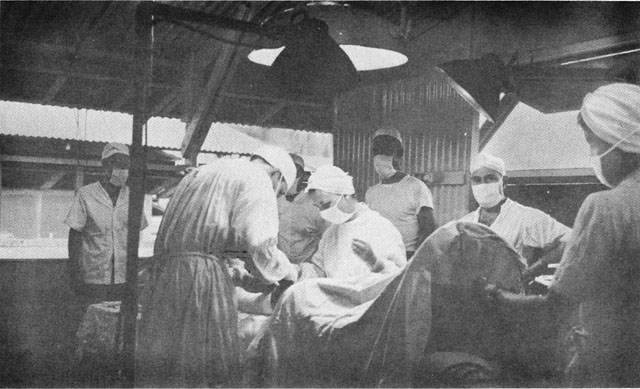 AN OPERATING ROOM AT THE STATION HOSPITAL, TANAUAN