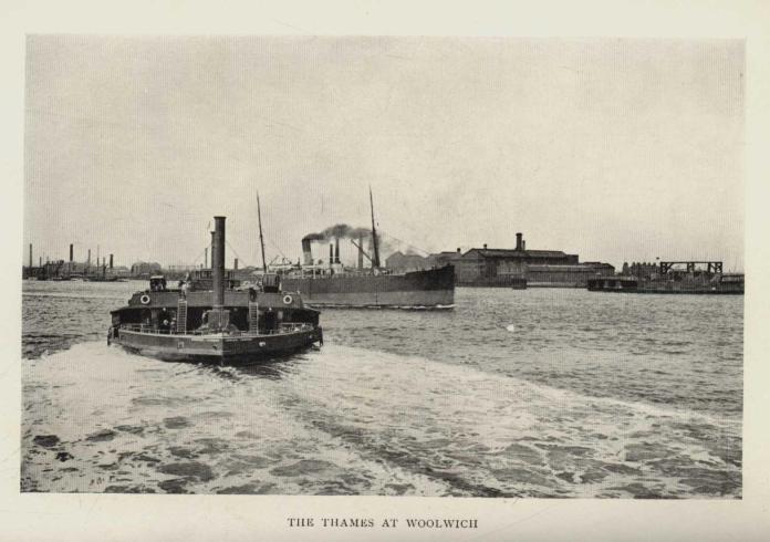 THE THAMES AT WOOLWICH