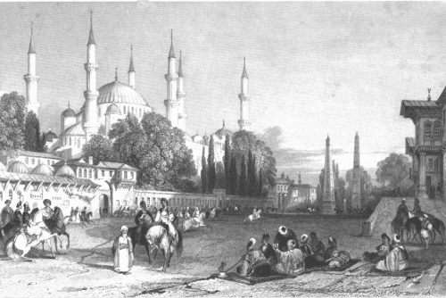 THE ATMEIDAN, OR HIPPODROME; AND MOSQUE OF ACHMET.