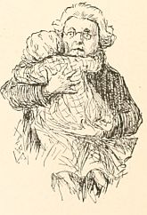 parson holding child