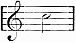 B note (King's note) on treble clef scale
